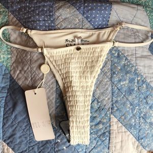 For Love And Lemons Thong Bikini Bottom